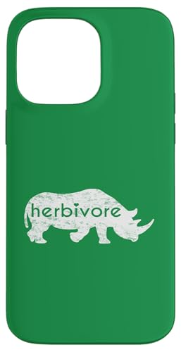 Weißes Nashorn Herbivore Eat Veg Vegan Nashorn inspiriert Hülle für iPhone 14 Pro Max Weißes Nashorn Herbivore Eat Veg Vegan Nashorn inspiriert Hülle für iPhone 14 Pro Max von ENDU Designs - Vegan Inspired Apparel