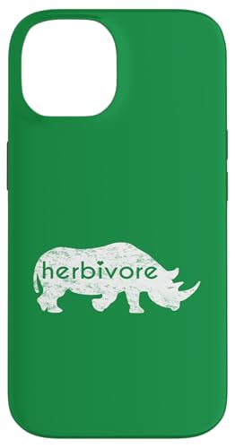 Weißes Nashorn Herbivore Eat Veg Vegan Nashorn inspiriert Hülle für iPhone 14 Weißes Nashorn Herbivore Eat Veg Vegan Nashorn inspiriert Hülle für iPhone 14 von ENDU Designs - Vegan Inspired Apparel