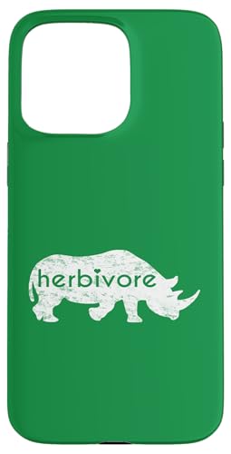 Weißes Nashorn Herbivore Eat Veg Vegan Nashorn inspiriert Hülle für iPhone 15 Pro Max Weißes Nashorn Herbivore Eat Veg Vegan Nashorn inspiriert Hülle für iPhone 15 Pro Max von ENDU Designs - Vegan Inspired Apparel