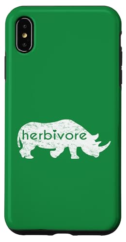 Weißes Nashorn Herbivore Eat Veg Vegan Nashorn inspiriert Hülle für iPhone XS Max Weißes Nashorn Herbivore Eat Veg Vegan Nashorn inspiriert Hülle für iPhone XS Max von ENDU Designs - Vegan Inspired Apparel