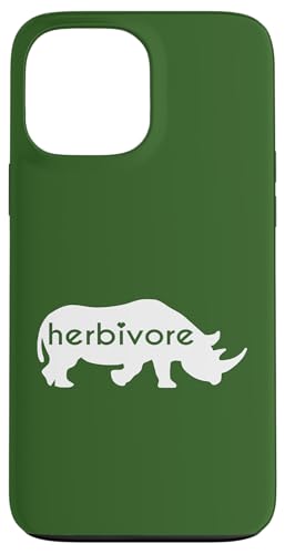 Weißes Nashorn Herbivore – veganes Gemüse-Nashorn inspiriert Hülle für iPhone 13 Pro Max Weißes Nashorn Herbivore – veganes Gemüse-Nashorn inspiriert Hülle für iPhone 13 Pro Max von ENDU Designs - Vegan Inspired Apparel