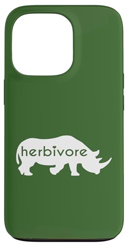 Weißes Nashorn Herbivore – veganes Gemüse-Nashorn inspiriert Hülle für iPhone 13 Pro Weißes Nashorn Herbivore – veganes Gemüse-Nashorn inspiriert Hülle für iPhone 13 Pro von ENDU Designs - Vegan Inspired Apparel