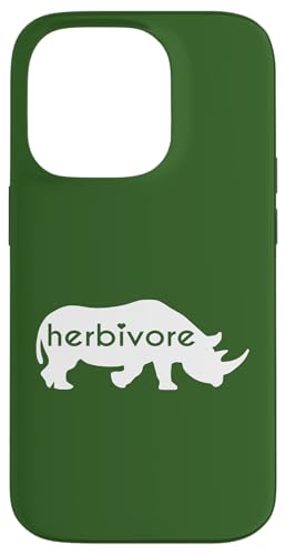 Weißes Nashorn Herbivore – veganes Gemüse-Nashorn inspiriert Hülle für iPhone 14 Pro Weißes Nashorn Herbivore – veganes Gemüse-Nashorn inspiriert Hülle für iPhone 14 Pro von ENDU Designs - Vegan Inspired Apparel