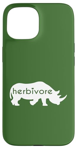 Weißes Nashorn Herbivore – veganes Gemüse-Nashorn inspiriert Hülle für iPhone 15 Weißes Nashorn Herbivore – veganes Gemüse-Nashorn inspiriert Hülle für iPhone 15 von ENDU Designs - Vegan Inspired Apparel