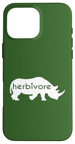 Weißes Nashorn Herbivore – veganes Gemüse-Nashorn inspiriert Hülle für iPhone 16 Pro Max Weißes Nashorn Herbivore – veganes Gemüse-Nashorn inspiriert Hülle für iPhone 16 Pro Max von ENDU Designs - Vegan Inspired Apparel