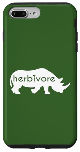 Weißes Nashorn Herbivore – veganes Gemüse-Nashorn inspiriert Hülle für iPhone 7 Plus/8 Plus Weißes Nashorn Herbivore – veganes Gemüse-Nashorn inspiriert Hülle für iPhone 7 Plus/8 Plus von ENDU Designs - Vegan Inspired Apparel