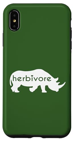 Weißes Nashorn Herbivore – veganes Gemüse-Nashorn inspiriert Hülle für iPhone XS Max Weißes Nashorn Herbivore – veganes Gemüse-Nashorn inspiriert Hülle für iPhone XS Max von ENDU Designs - Vegan Inspired Apparel