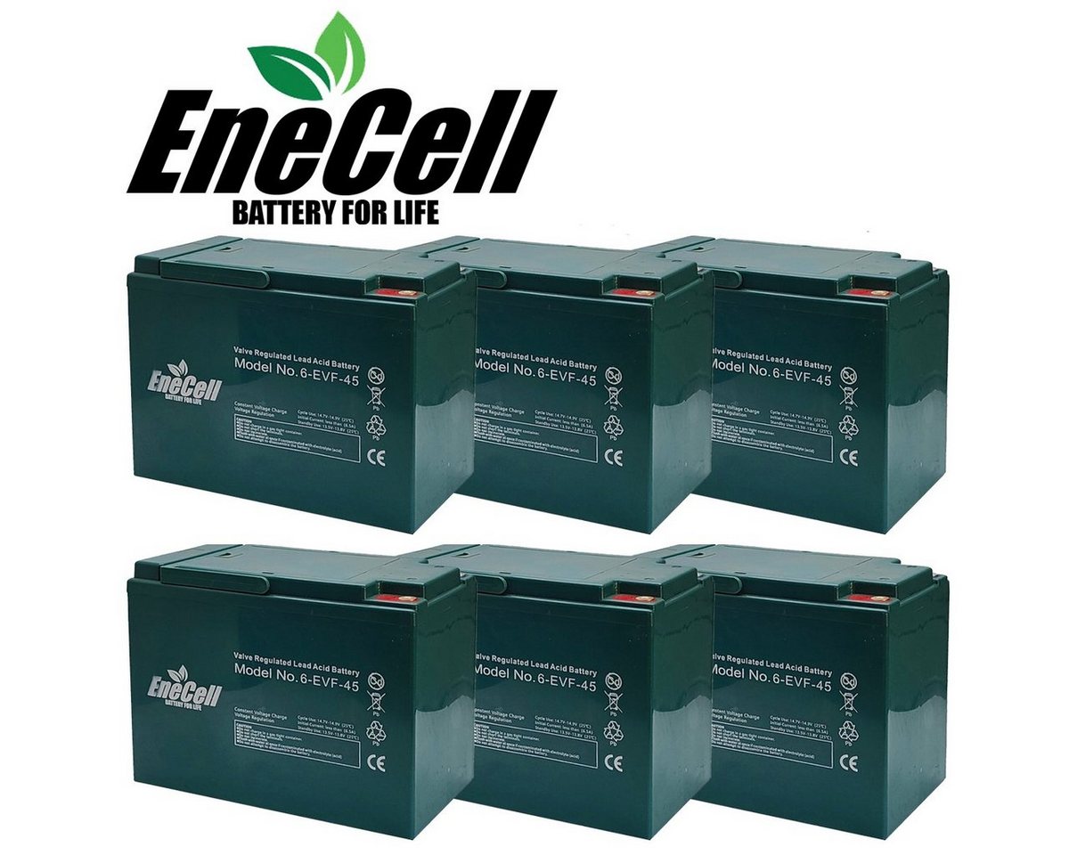 ENECELL Akku - 72V 45AH für Stormborn econelo ecabino Akkupacks 45000 mAh (72 V), wartungsfrei von ENECELL
