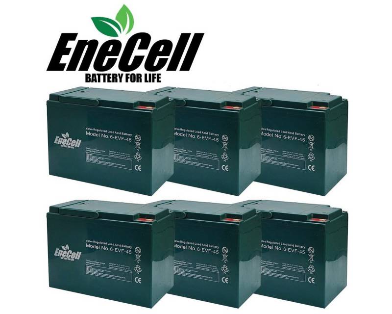 ENECELL Akku - 72V 45AH für Stormborn econelo ecabino Akkupacks 45000 mAh (72 V), wartungsfrei von ENECELL