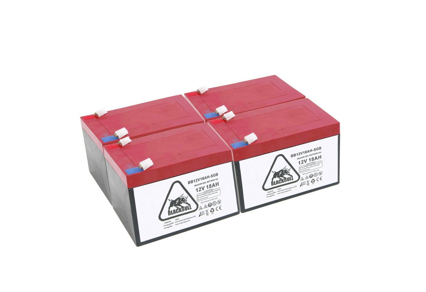 ENECELL Akkupack 48V 18AH für E-Roller Revoluzzer Evoking SXT E-Flux Forca Akkupacks Akkupack 18000 mAh (48 V), zyklenfest, extern aufladbar von ENECELL