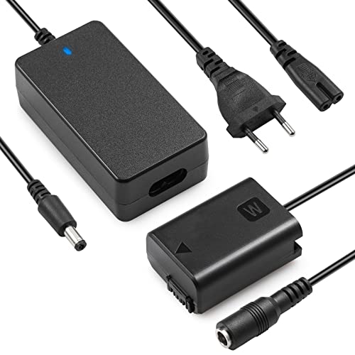 ENEGON AC-PW20 Power Supply NP-FW50 Dummy Akku Kit for Sony Alpha ZV-E10 A7 A7R A7S A7II A7RII A7SII A6500 A6400 A6300 A6100 A6000 A5100 A5000 RX100 II II III IV IV NNEX-3 NEX-5 NEX-7 ENEGON AC-PW20 Power Supply NP-FW50 Dummy Akku Kit for Sony Alpha ZV-E10 A7 A7R A7S A7II A7RII A7SII A6500 A6400 A6300 A6100 A6000 A5100 A5000 RX100 II II III IV IV NNEX-3 NEX-5 NEX-7 von ENEGON