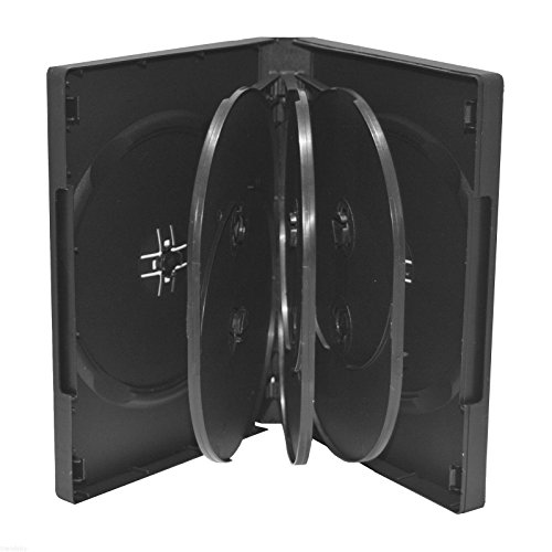 Energmix 10x Hochwertige 8 Fach DVD Hüllen CD-Box Cover Energmix 10x Hochwertige 8 Fach DVD Hüllen CD-Box Cover von Energmix