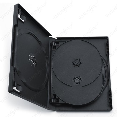 Energmix 5X CD/DVD-Box 6-Fach schwarz Hülle für 6 Discs Energmix 5X CD/DVD-Box 6-Fach schwarz Hülle für 6 Discs von Energmix