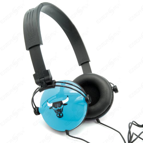 Energmix PC-Headst mit Kopfhörer Headphones geschlossen Blau von Energmix