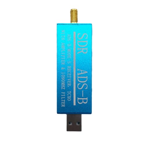 ENERRGECKO RTL2832U ADS-B Mode-S USB SDR TV-Empfänger Eingebauter HF-Verstärker 1090 MHz Bandpassfilter Radio SDR-Band TV-Scanner Tuner Langlebig von ENERRGECKO