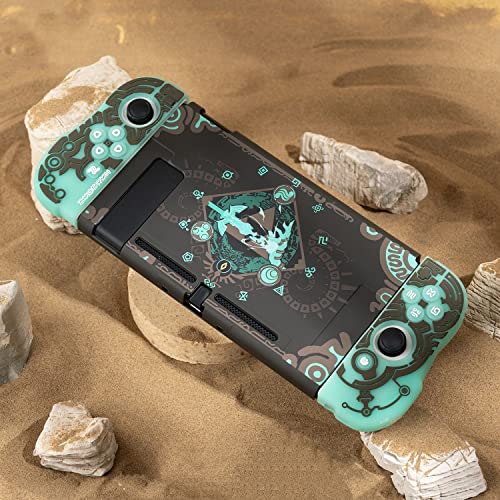 ENFILY Weiche stoßfeste Schutzhülle ''The Legend of Zelda: Tears of the Kingdom'', andockbar, kompatibel mit Nintendo Switch, langlebige, kratzfeste Schale für Joycon, Silikon-Schutzhüllen-Set ENFILY Weiche stoßfeste Schutzhülle ''The Legend of Zelda: Tears of the Kingdom'', andockbar, kompatibel mit Nintendo Switch, langlebige, kratzfeste Schale für Joycon, Silikon-Schutzhüllen-Set von ENFILY