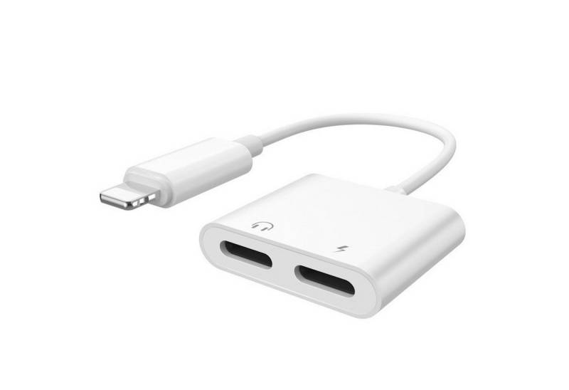 ENGELMANN EnM0525, Lightning auf Lightning Kopfhörer und Ladeadapter Adapter Audio-Adapter Lightning zu Lightning, gleichzeitig laden von ENGELMANN
