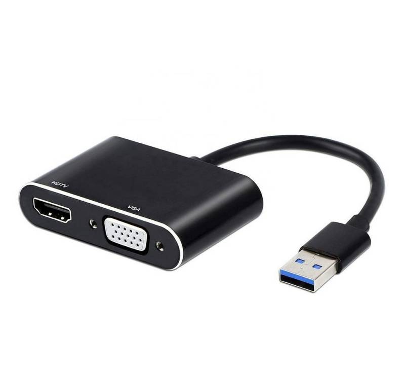 ENGELMANN EnM0540, Projektor-Hub Video-Adapter USB Typ A zu HDMI, VGA von ENGELMANN