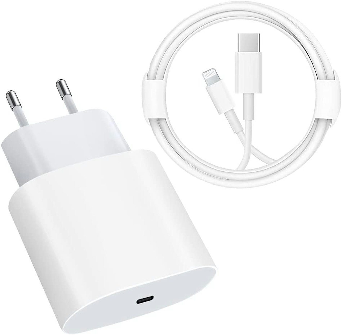 ENGELMANN EnM0545, Power Adapter mit Kabel Ladegerät für APPLE Smartphone-Ladegerät (1-tlg., inkl. Kabel) von ENGELMANN