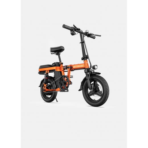 ENGWE T14 Faltbares elektrisches Stadtrad 250W bürstenloser Motor & 48V 10Ah Akku, 14 Zoll Reifen - Orange ENGWE T14 Faltbares elektrisches Stadtrad 250W bürstenloser Motor & 48V 10Ah Akku, 14 Zoll Reifen - Orange von ENGWE