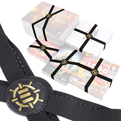 ENHANCE Brettspielbänder - Elastische Boxbänder Mit Haltbarem Strukturiertem Griff Für Brettspielboxen, Tabletop-Spiele Und Kartenspiele Travel & Storage (5er-Set) von ENHANCE