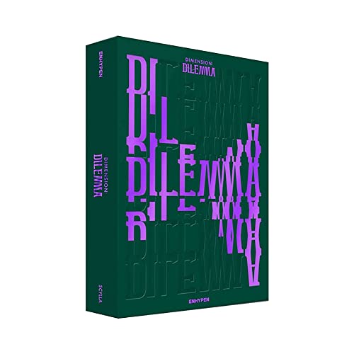 ENHYPEN Dimension : Dilemma 1st Album [Scylla Version] CD+Photobook+Lyric Book+Photocard+Hologram Photocard+Mini Poster+Sticker+(Extra 8 Photocards+Pocket Mirror) von ENHYPEN