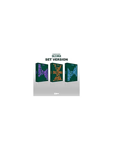 ENHYPEN Dimension: Dilemma 1st Album Random Ver CD + 1p Poster + 1p Faltposter auf Packung, Photobook, Lyric Book, 1p PhotoCard, 1p Hologramm PhotoCard, 1p Sticker + NachrichtenFotokartenSet + ENHYPEN Dimension: Dilemma 1st Album Random Ver CD + 1p Poster + 1p Faltposter auf Packung, Photobook, Lyric Book, 1p PhotoCard, 1p Hologramm PhotoCard, 1p Sticker + NachrichtenFotokartenSet + von ENHYPEN