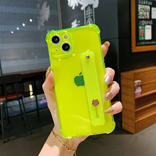 ENILSA Neon Fluoreszierende Farbe Handschlaufe Ständer Halter Hülle Für iPhone 14 13 12 11 Pro Max XR X XS Max 6 7 8 Plus Weiche TPU Klare Abdeckung,Gelb,Für iPhone 12 ENILSA Neon Fluoreszierende Farbe Handschlaufe Ständer Halter Hülle Für iPhone 14 13 12 11 Pro Max XR X XS Max 6 7 8 Plus Weiche TPU Klare Abdeckung,Gelb,Für iPhone 12 von ENILSA