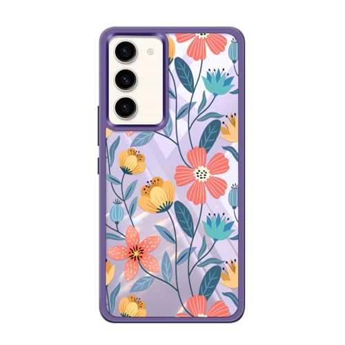 Kreative Blumenhülle für Samsung Galaxy S24 S23 S22 Ultra S21 S20 FE A52 A34 A53 A54 5G, weiche Silikon-Telefonrückseite, lila, für Samsung A52 A52S 5G Kreative Blumenhülle für Samsung Galaxy S24 S23 S22 Ultra S21 S20 FE A52 A34 A53 A54 5G, weiche Silikon-Telefonrückseite, lila, für Samsung A52 A52S 5G von ENILSA