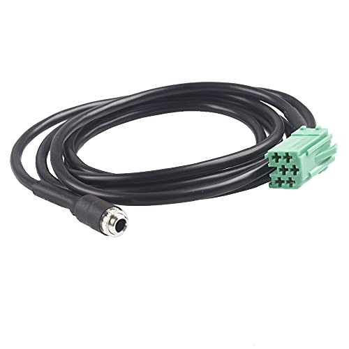 Aux In Input Female Adapter kabel kompatibel mit iPod iPhone MP3 3.5 mm Jack for Renault Clio Megane Laguna Scenic Trafic Twingo 2005 – 2012 Autoradio Aux In Input Female Adapter kabel kompatibel mit iPod iPhone MP3 3.5 mm Jack for Renault Clio Megane Laguna Scenic Trafic Twingo 2005 – 2012 Autoradio von ENJOY-UNIQUE