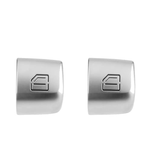 Fensterschalter 4-1pc Auto Fenster Schalter Reparatur Taste Abdeckung Für W205 W253 W213 CE GLC Klasse Tür Glas Control Schalter Schlüssel Kappe Elektrische Fensterheber(2pcs Type A) von ENLIGMA