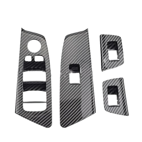 Fensterschalter Ersatz-Fensterschalterknopf-Abdeckungs-Trim-Kit-Zubehör Für 5er G30 G31 G38 F90 2017 2018 2019 2020 Elektrische Fensterheber(11) von ENLIGMA