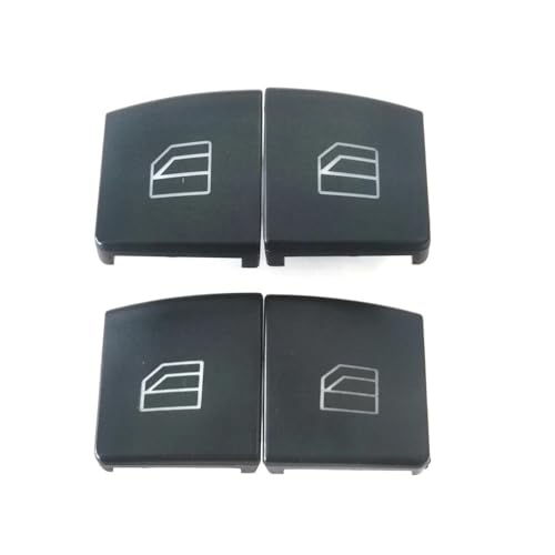 Fensterschalter Für W204 C-Klasse W212 W242 W246 W166 W176 W204 E-Klasse E200 A2049055402 4 Stücke Auto Fensterheber Schalter Taste Abdeckung Elektrische Fensterheber von ENLIGMA
