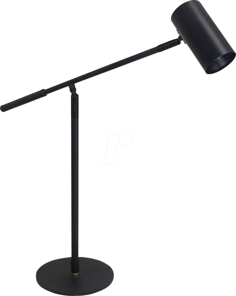 ELED 700140 - LED-Tischleuchte, schwarz, ALU, 1-flammig, GU10-Fassung, IP20 von ENOVALITE