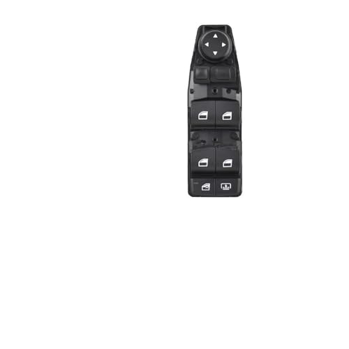 Power Fensterheber Schalter Auto Fahrerseite Fensterheber Schalter Master Control Taste 61319241956 61319241955 Für 5 6 Serie F06 F07 F10 F11 X3 F25 Fensterheberschalter(09) von ENSAJRD