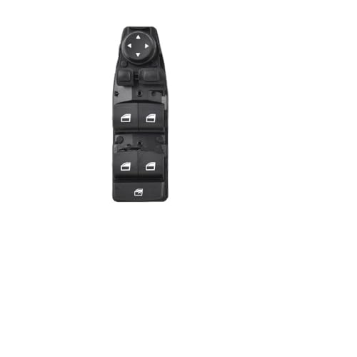 Power Fensterheber Schalter Auto Fahrerseite Fensterheber Schalter Master Control Taste 61319241956 61319241955 Für 5 6 Serie F06 F07 F10 F11 X3 F25 Fensterheberschalter(1 UK) von ENSAJRD