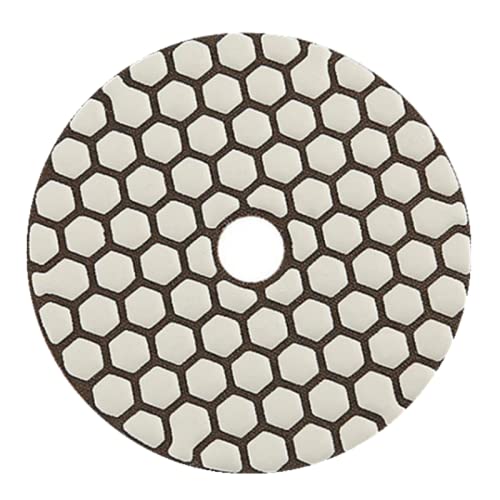 Diamant-Polierpads, 1 Stück 4 Zoll Diamantharz-Trockenpolierpad 0/1/2/3/5 Körnung Schleifscheibe Elektrowerkzeug for Polieren Schleifen Brasive Tool(50) von ENSDIEPLS