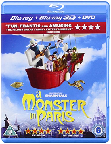 A Monster in Paris (Blu-ray 3D + Blu-ray + DVD) von ENTERTAINMENT ONE