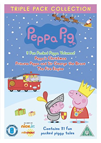Peppa Pig Triple Pack (Princess Peppa, Fire Engine and Peppa's Christmas [DVD] von ENTERTAINMENT ONE