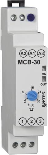 ENTES 101580 MCB-30 Zeitrelais Monofunktional 24 V/DC, 24 V/AC, 230 V/AC 1 St. Zeitbereich: 2 - 20s von ENTES