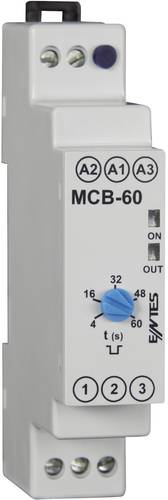ENTES 101582 MCB-60 Zeitrelais Monofunktional 24 V/DC, 24 V/AC, 230 V/AC 1 St. Zeitbereich: 4 - 60s von ENTES