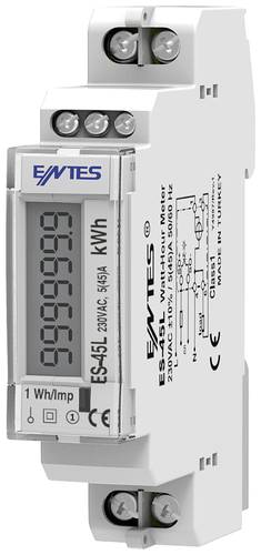 ENTES ES-45L Wechselstromzähler digital 45A MID-konform: Ja 1St. von ENTES