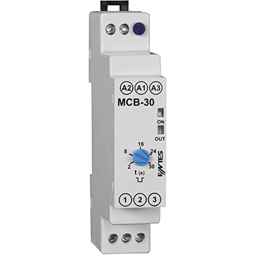 MCB-30 ENTES Mono-Funktion Zeitrelais 24 V/DC, 24 V/AC, 230 V/AC, 1 Stück Zeitbereich: 2-20 s, 1 Wechselrichter (RT) von ENTES