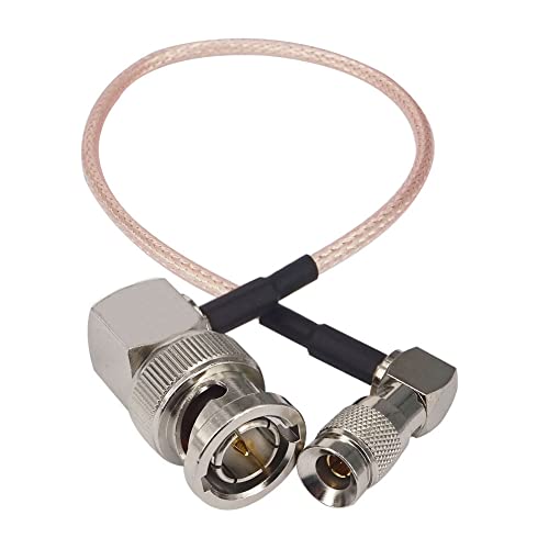 EONVIC BNC-HF-Kabel DIN 1.0/2.3 rechtwinklig zu BNC-Stecker RG316 75 Ohm SDI-Koaxial-Jumper-Pigtail-Kabel für Blackmagic von EONVIC