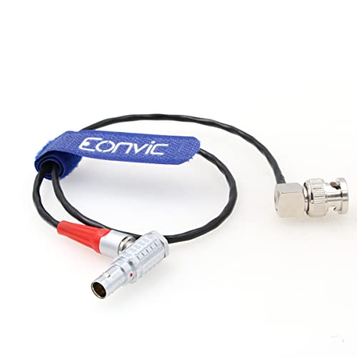 Eonvic 0B rechtwinkliger 5-poliger auf BNC Ambient Lockit Timecode Geräte BNC-Kabel für ARRI Alexa von EONVIC