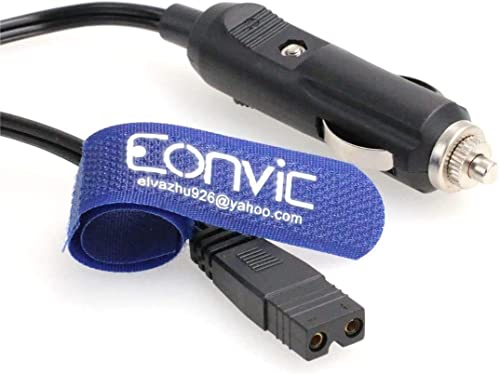 Eonvic 12V DC 2 Pin Cable Plug Wire for Car Cool Box Mini Fridge (3M) von EONVIC