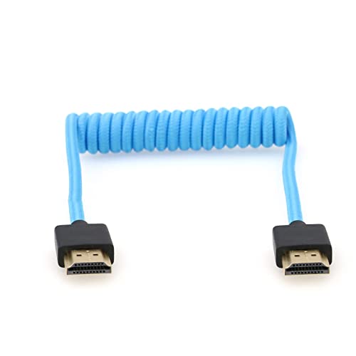 Eonvic 8K HDMI to HDMI Cable 3D 1080P HD HDMI 2.1 Cable with Ethernet High Speed HDMI Male to Male Flexible Braid Cable for Sony a7siii, Atomos ninja, Shinobi Monitor, BMPCC4k Eonvic 8K HDMI to HDMI Cable 3D 1080P HD HDMI 2.1 Cable with Ethernet High Speed HDMI Male to Male Flexible Braid Cable for Sony a7siii, Atomos ninja, Shinobi Monitor, BMPCC4k von EONVIC