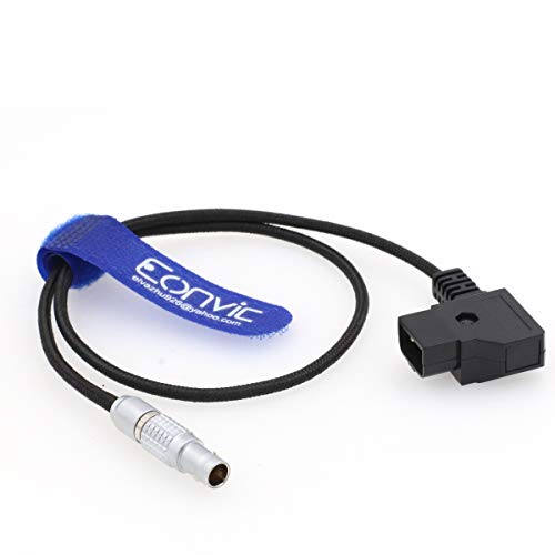 Eonvic Anton D-TAP auf 2-poliges flexibles Kabel für ARRI, rot, Teradek Bolt 500 XT, Paralinx Preston Transvideo Offhollywood Switronix Panasonic, Vaxis/SmallHD 703 und 503 Kameramonitor von EONVIC