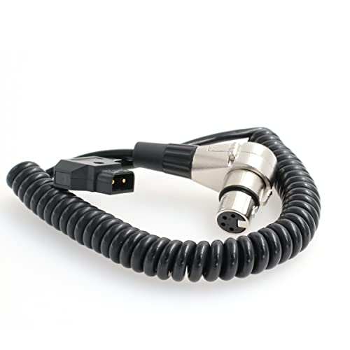 Eonvic D-Tap Männlich zu 4-Pin XLR Weiblich Rechteck Adapter Power Coiled Kabel für Sony Venice F5 F55 Blackmagic URSA Mini Pro Panasonic Varicam TV Logic Field Monitor Hive Wesp 100 Sound Mixer Eonvic D-Tap Männlich zu 4-Pin XLR Weiblich Rechteck Adapter Power Coiled Kabel für Sony Venice F5 F55 Blackmagic URSA Mini Pro Panasonic Varicam TV Logic Field Monitor Hive Wesp 100 Sound Mixer von EONVIC