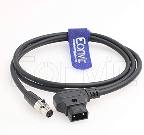 Eonvic D-Tap-Stecker auf (klein) Mini-XLR-Kabel für VFM 5,6 Zoll Monitor (60 cm TV Logie Monitor Stromkabel) von EONVIC